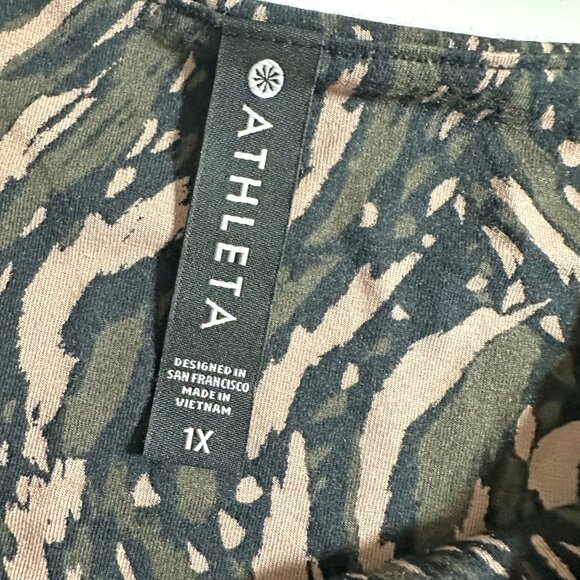 *NEW* Athleta Santorini Thera Print Dress - Picture 5 of 9